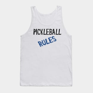 Pickleball rules Tank Top